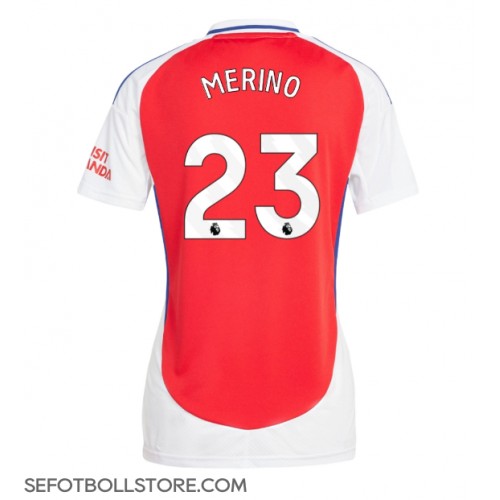 Arsenal Mikel Merino #23 Replika Hemmatröja Dam 2024-25 Kortärmad